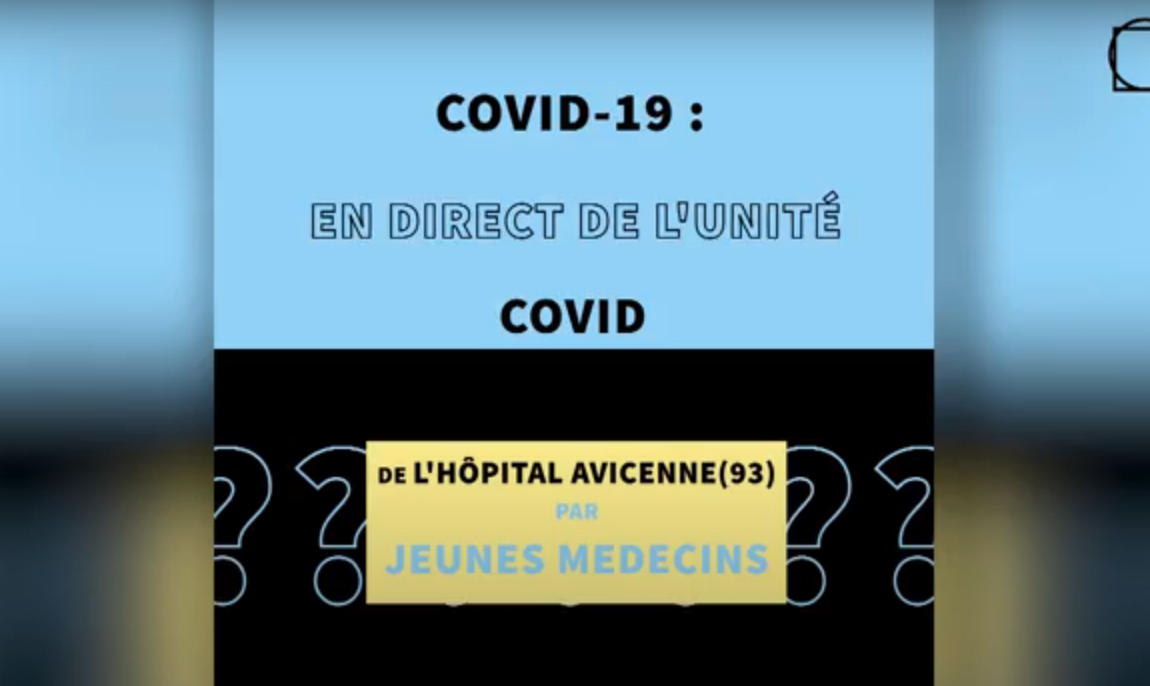 Immersion dans l'unité #Covid19 de l'hôpital Avicenne