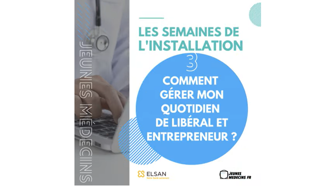  #SAVETHEDATE 11/10/2023 : Comment gérer son quotidien de libéral et entrepreneur ? 