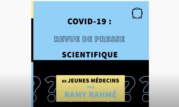 #COVID19 - La revue de presse de Jeunes Médecins
