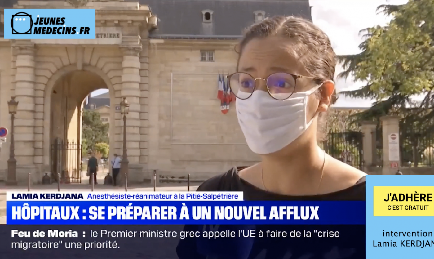 #COVID19 - Faisons un point sur la situation des hôpitaux avec #LamiaKerdjana sur #BFMTV