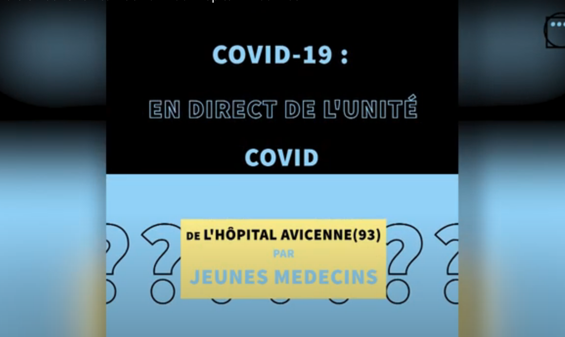 Immersion dans l'unité #Covid19 de l'hôpital Avicenne