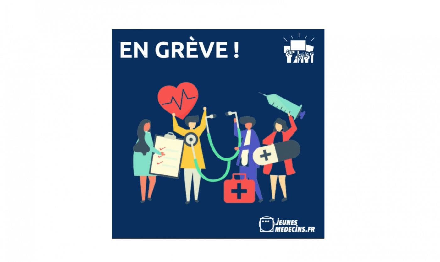 Jeunes Médecins rejoint le mouvement "Médecins pour demain" et dépose un préavis de grève les 1er et 2 décembre prochains