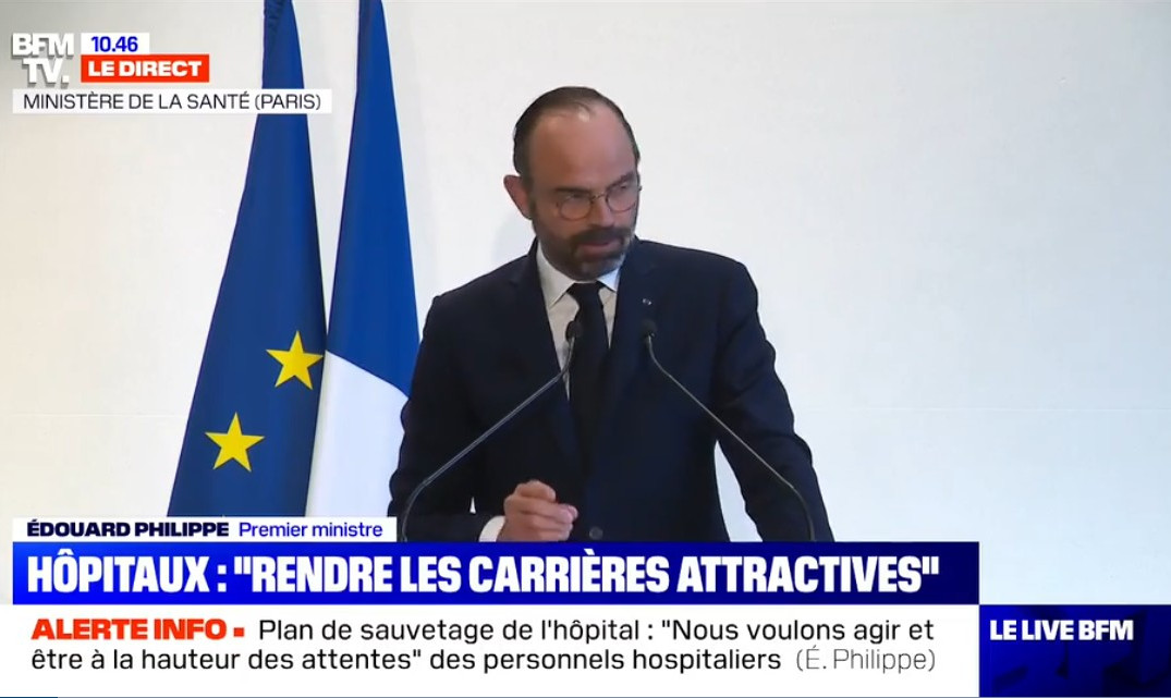 Les annonces d’Edouard Philippe sur l’hôpital ? “une blague !”